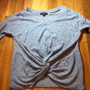 Grey long sleeve shirt